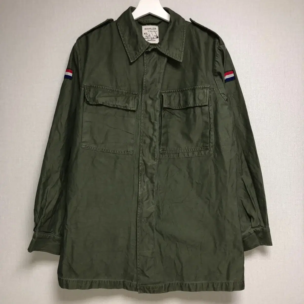 Dutch military field jacket - Wahler KL, 1987