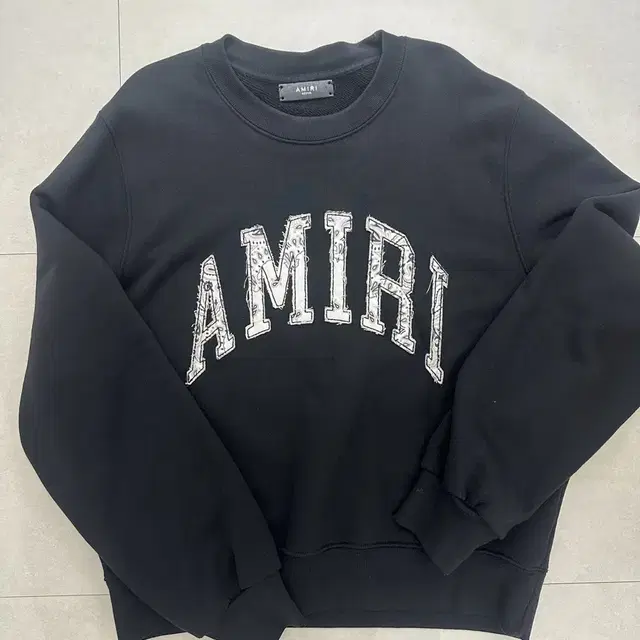 AMIRI Varsity Bandana Crewneck 아미리 맨투맨