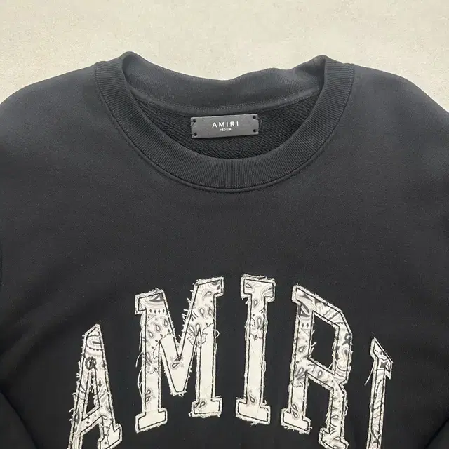 AMIRI Varsity Bandana Crewneck 아미리 맨투맨