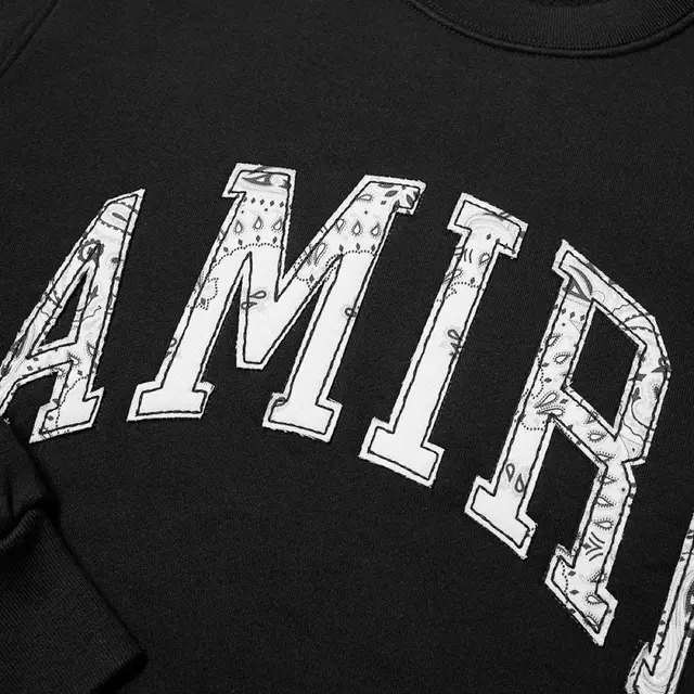 AMIRI Varsity Bandana Crewneck 아미리 맨투맨