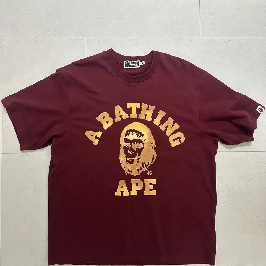 BAPE COLLEGE GRAPHIC TEE 베이프 티셔츠