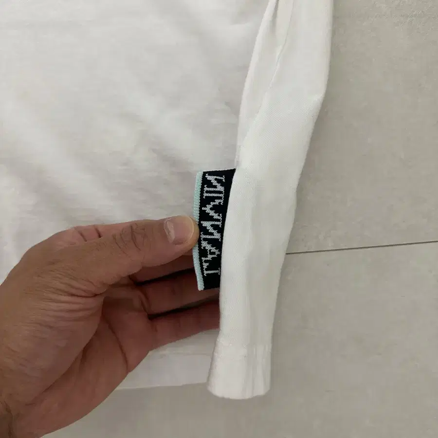 랑방 티셔츠 LANVIN T-SHIRT WHITE