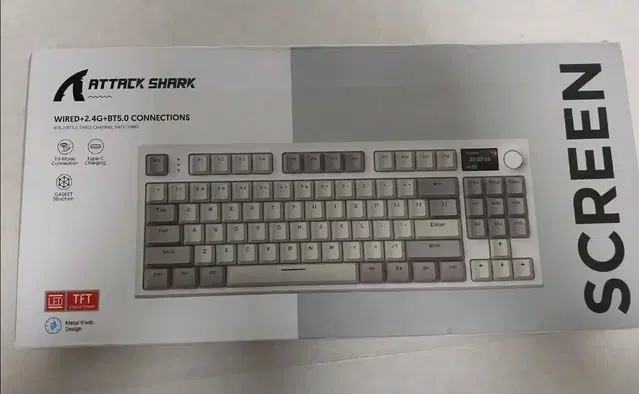 Attack Shark K86 무선 키보드 새상품