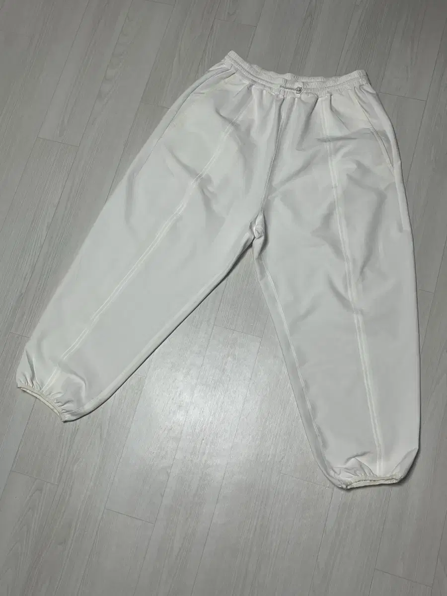 COS White Jogger Pants S