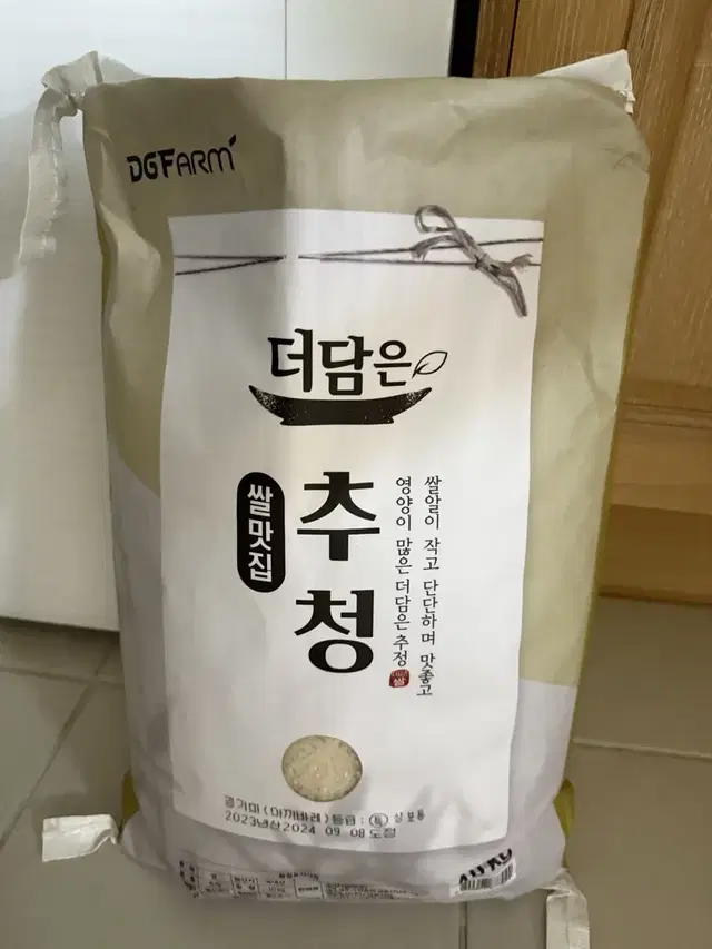 쌀 경기미 아끼바레 추청 10kg 특등급