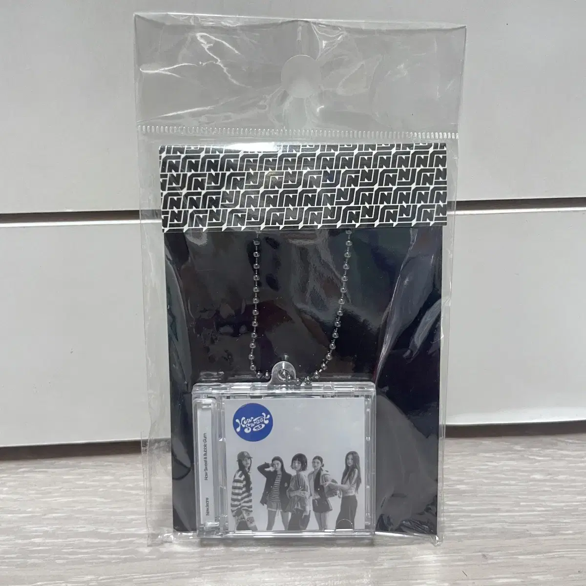 New Jeans pop up CD keyring group unsealed