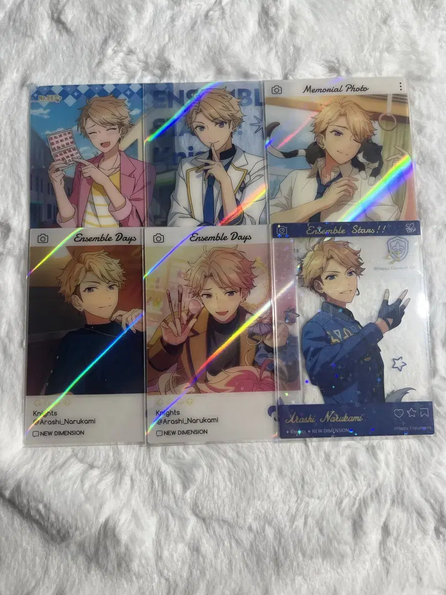 Anstar Narukami Arashi Kla Emoka 7th Anniversary Clear Card