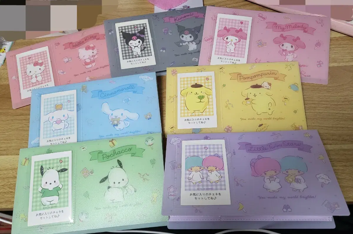 San Rio photocard binder album collect book Kuromi Cinnamoroll Pompu