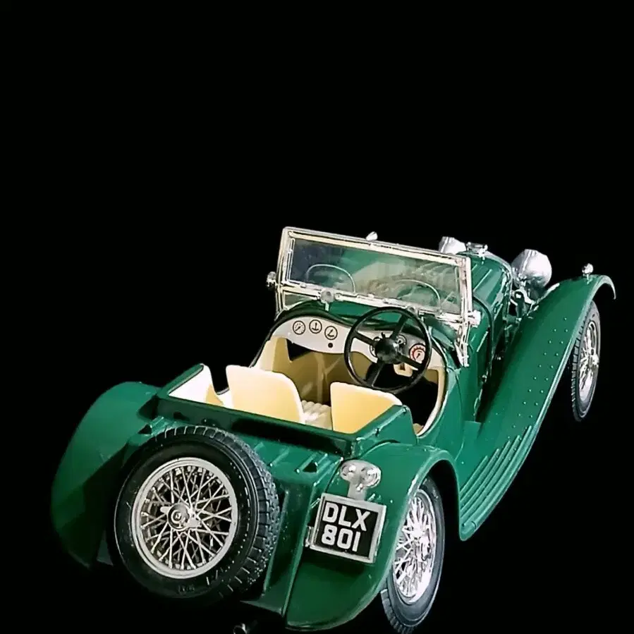 JAGUAR 1937년 SS100 미니어처 카