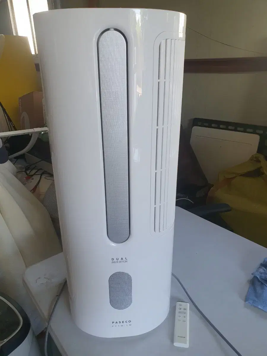 파세코 창문형에어컨 프리미엄 패브릭실버  PWA-3400W