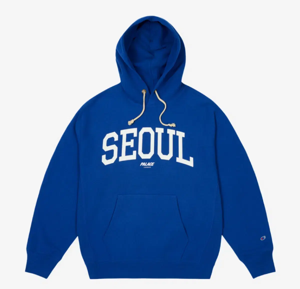 Pallas x Champion Shop Hoodie Seoul bloo XXL