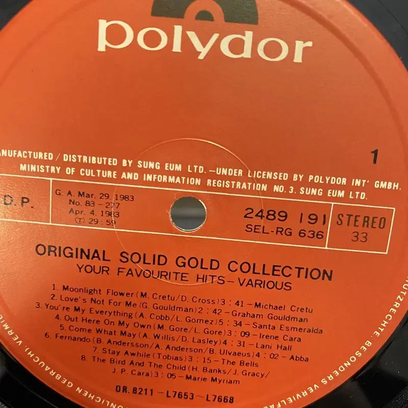 SOLID GOLD LP / AA4632