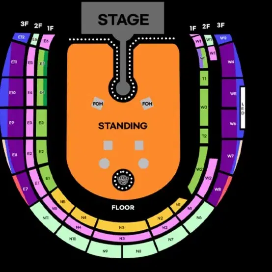 콜드플레이 내한 콘서트 지정석 E11 2연석 양도