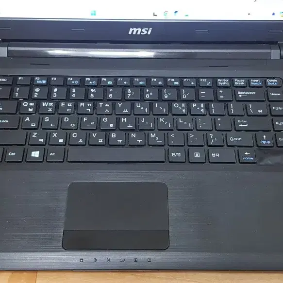 MSI 노트북 i5-6200U CR43 14인치. Windows 11