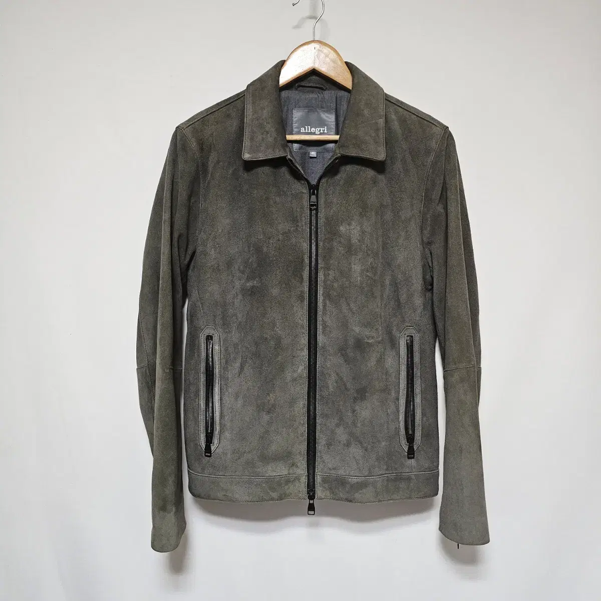 Allegri Goatskin Suede Jacket 48 size 95 true to size