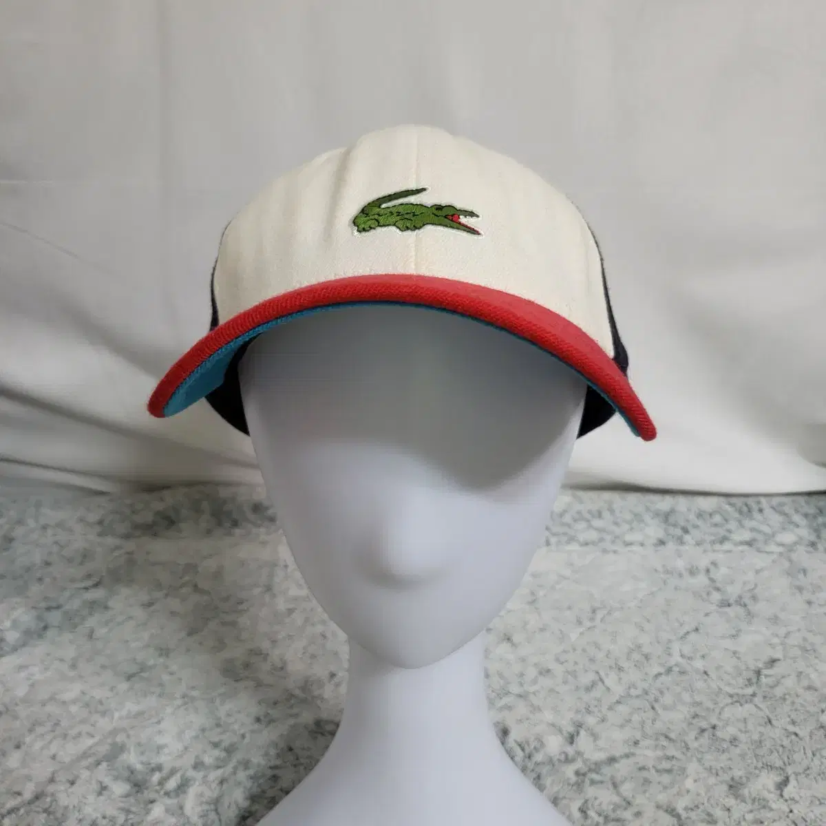 C185 [M-XL] Lacoste Flex Fit Colorblocked Hat Cap