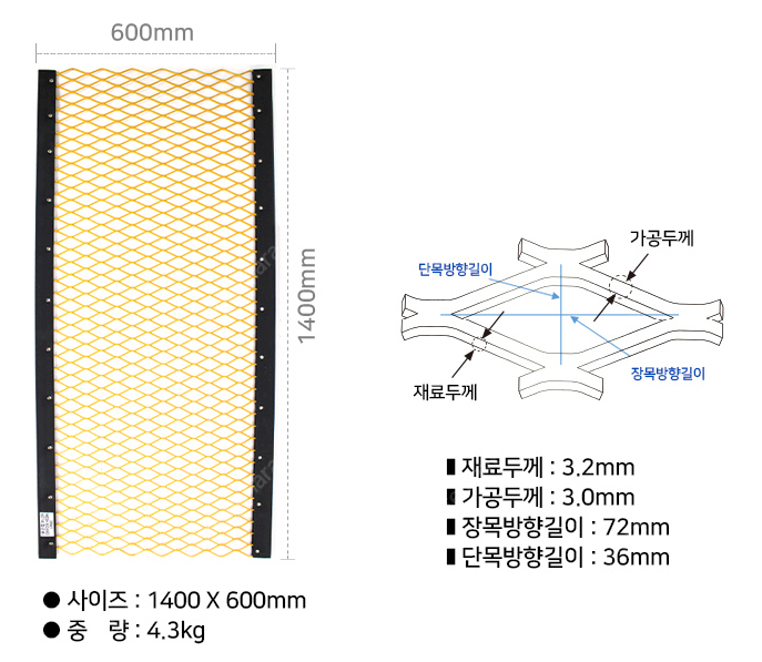 실족방지망 철근용 국산 새제품(납품취소건) 싸게 팝니다