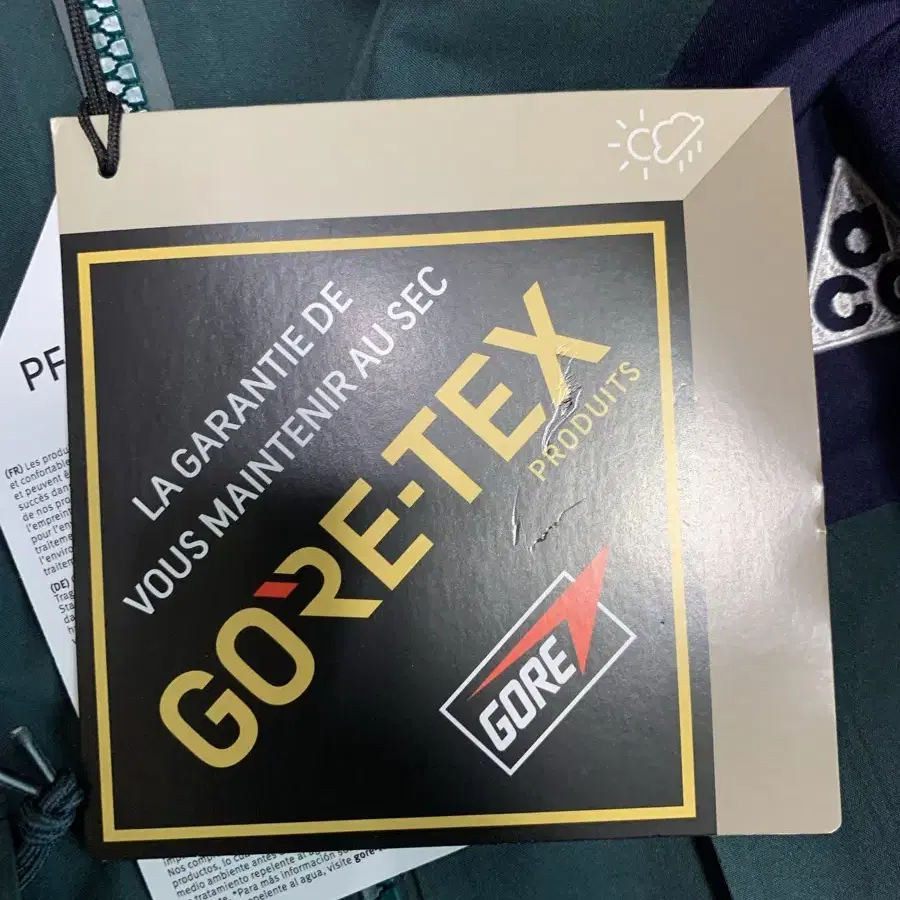 [L] 나이키 acg 스톰핏 adv 미저리릿지 고어텍스 goretex자켓