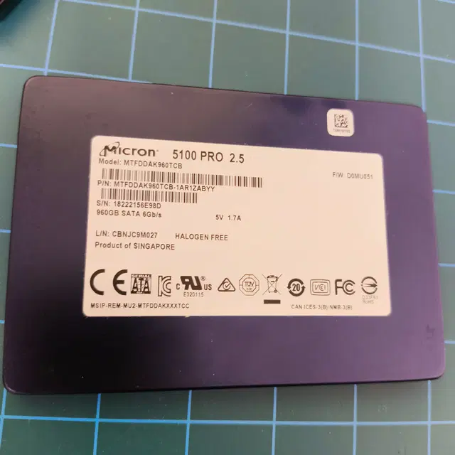 1테라 SSD 마이크론 MX500 1100 WD블루 삼성 840