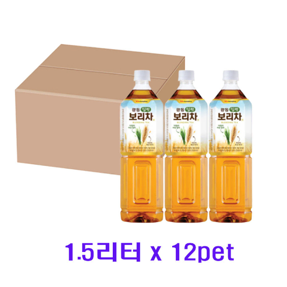 무료배송-광동 밀싹보리차 1.5L 12개