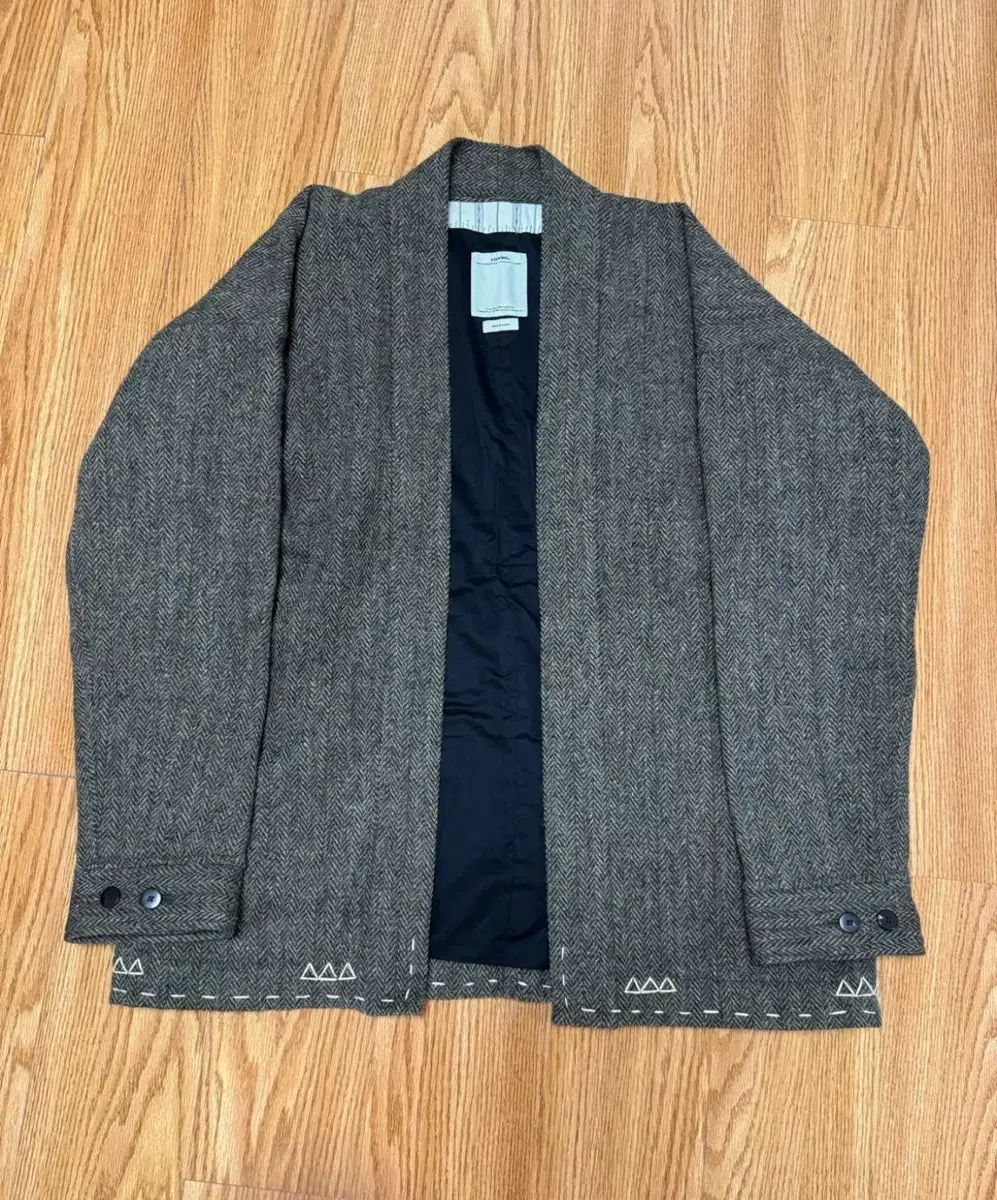 [4]Bizbeam16AW Sanjuro JKT San zuu Jacket Harris Tweed