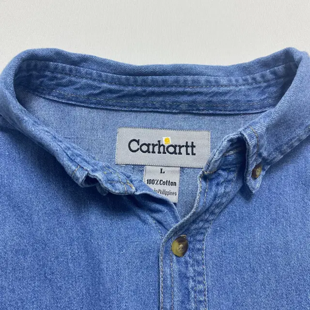 [L] Carhartt 칼하트 청 데님 셔츠 남방 n.40