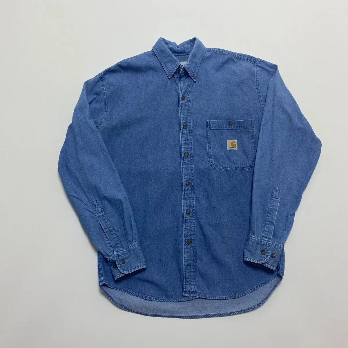 [L] Carhartt 칼하트 청 데님 셔츠 남방 n.41