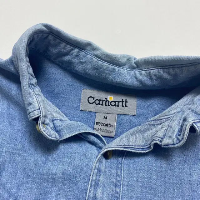 [M] Carhartt 칼하트 청 데님 셔츠 남방 n.44