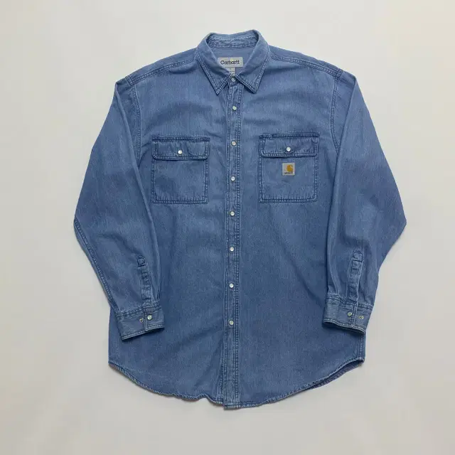 [L] Carhartt 칼하트 청 데님 셔츠 자켓  n.46