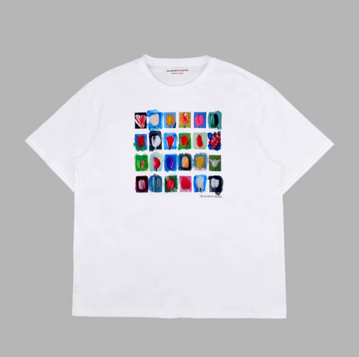 New) The Museum Visitor Short Sleeve FLOWER COLLECTION T-SHIR