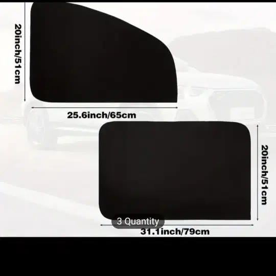 마그네틱 자동차 차양 , Magnetic car shades. 4pcs.