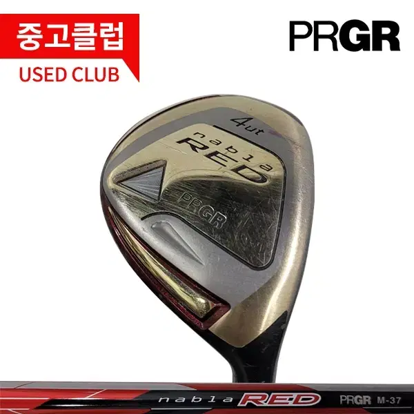 (중고)PRGR NABLA RED 4번 L 여성용 유틸리티