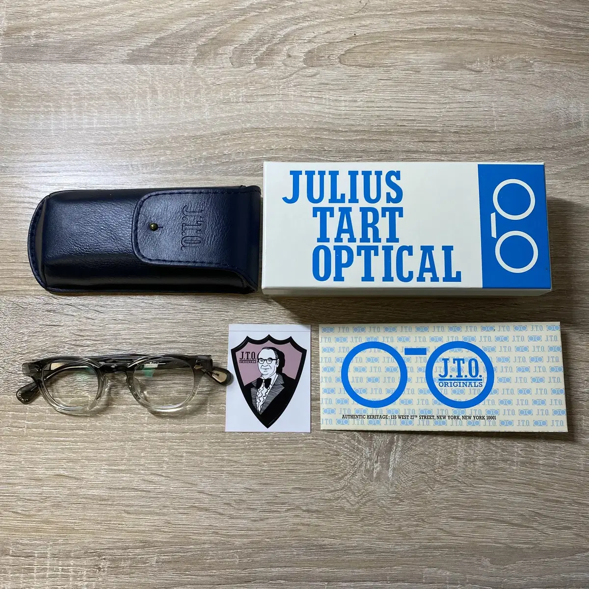 Julius tart optical jto 44사이즈 한정 리미티드 아넬