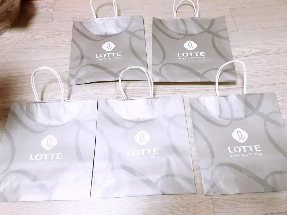 Lotte Department Store Shopping Bag(Shopping bag sold)Small and medium size,Other sizes also available