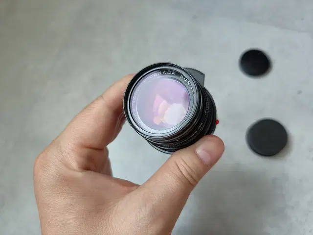 라이카 M마운트 주미크론 50mm 블랙 3세대