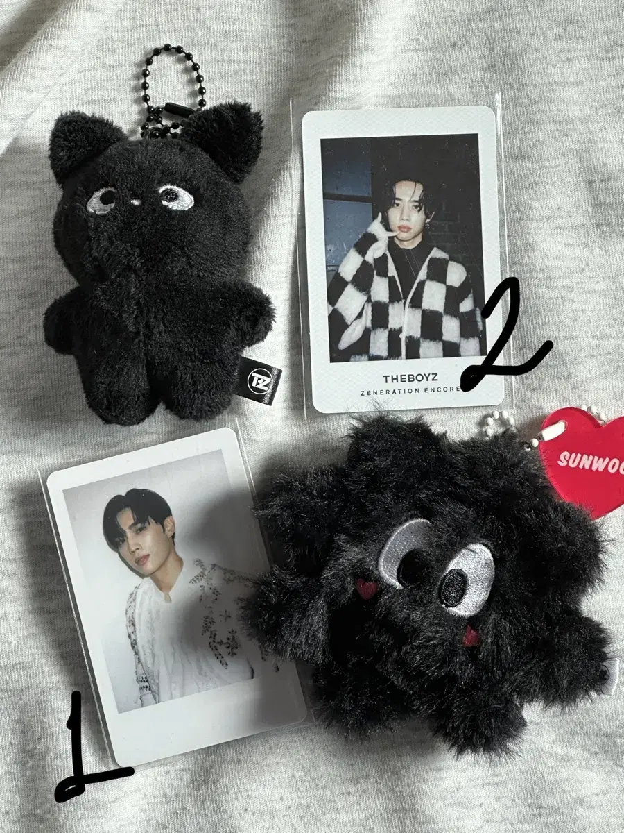 The Boyz sunwoo doll Keyrings