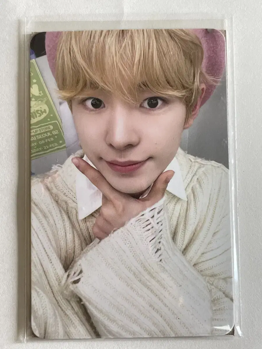 Yuushi Wichu Cushion Photocard