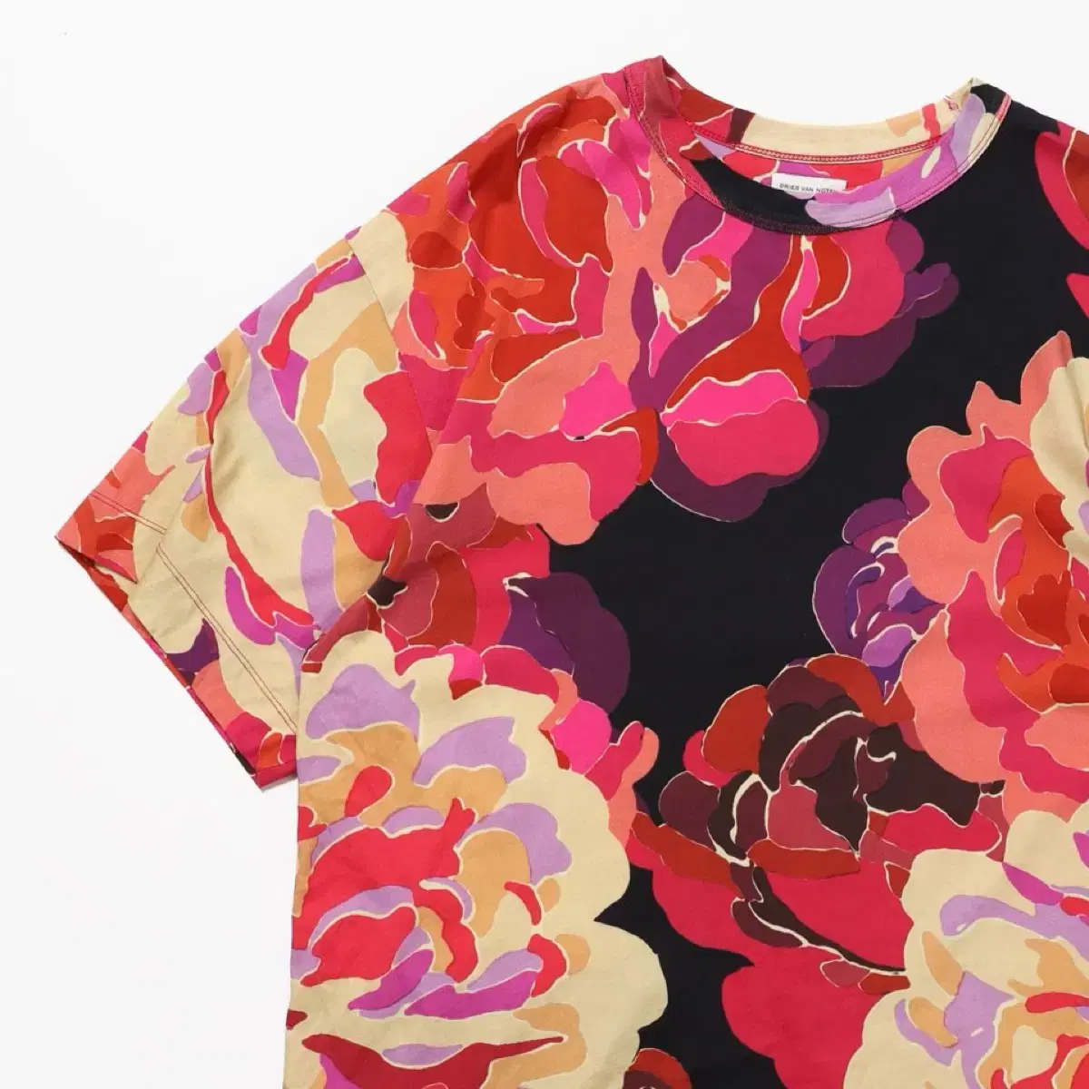 Dries Van Noten Flower Pattern T-shirt