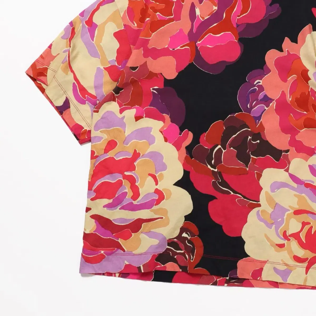 Dries Van Noten Flower Pattern T-shirt