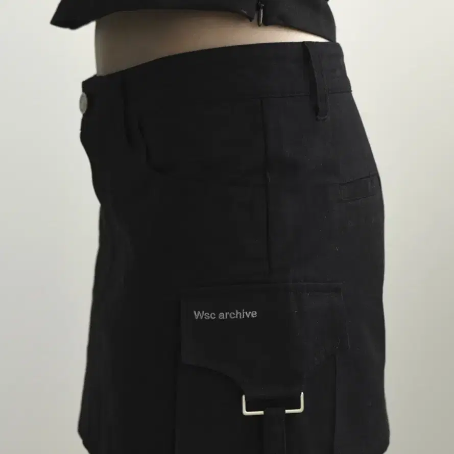 Wsc archive niki cargo skirt 새상품