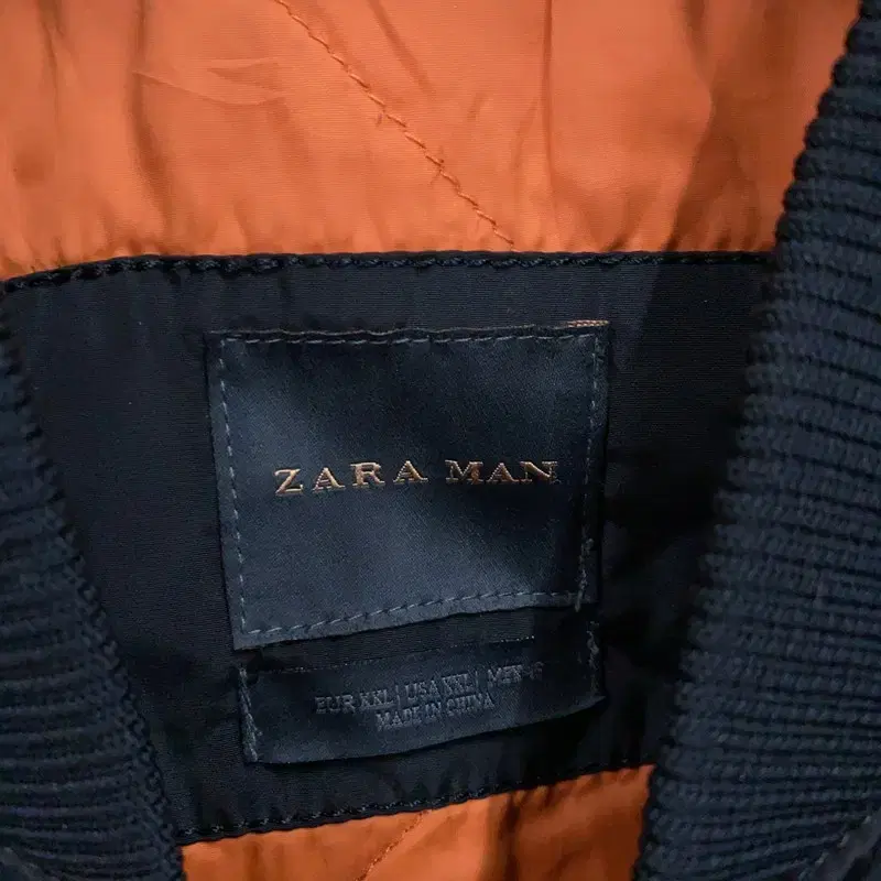 자라 ZARA 블랙 캐쥬얼 항공점퍼 자켓 105 S02976