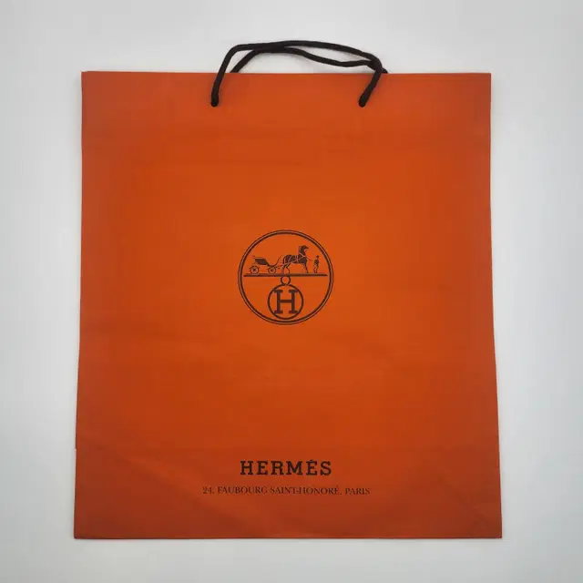 HERMES 에르메스 쇼핑백 종이가방 (대형) [555_008]