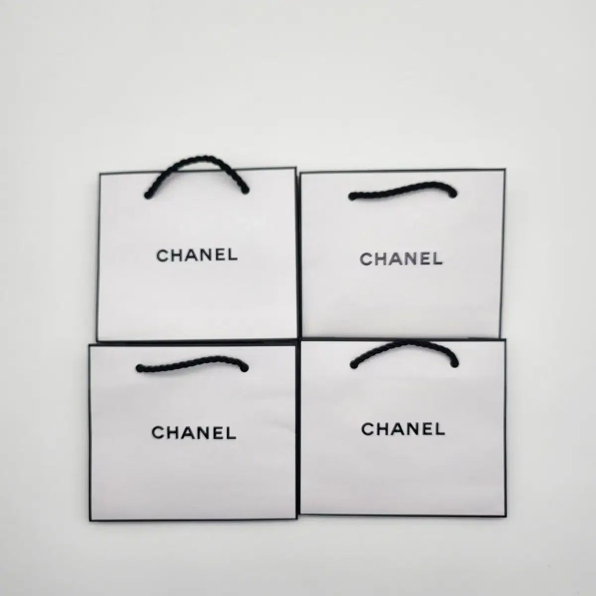 CHANEL 4-piece set of shopping bags [555_019-01,02,03]