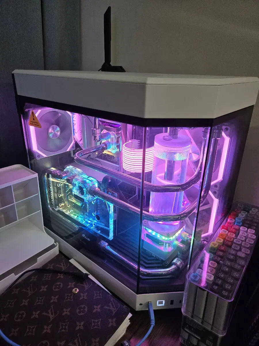 High spec gaming pc custom water cooling pc (psionic) for sale