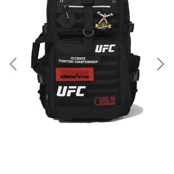 ufc 스포츠 피지컬 짐 백팩 (코듀라) 블랙 생삭 와펜 포함 + ufc