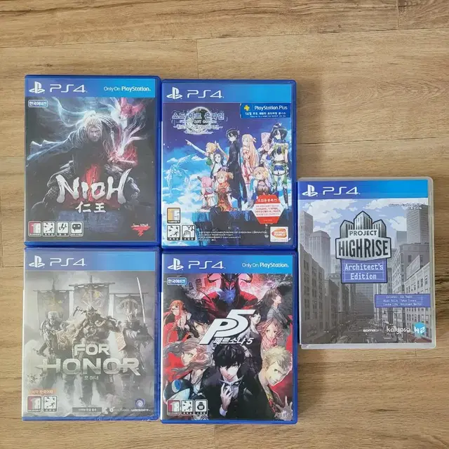 ps4 ps5 인왕,스틱스,포아너,페르소나5 2만원이상 택포