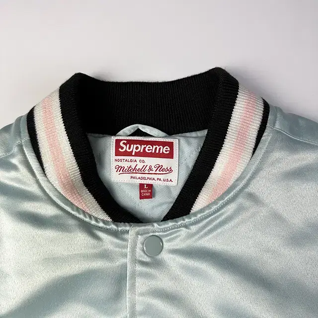 SUPREME 21SS 슈프림 미첼 앤 네스 바시티 자켓