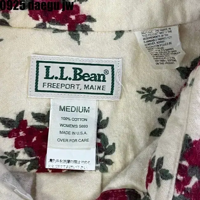 MEDIUM L.L BEAN SHIRT 엘엘빈 셔츠