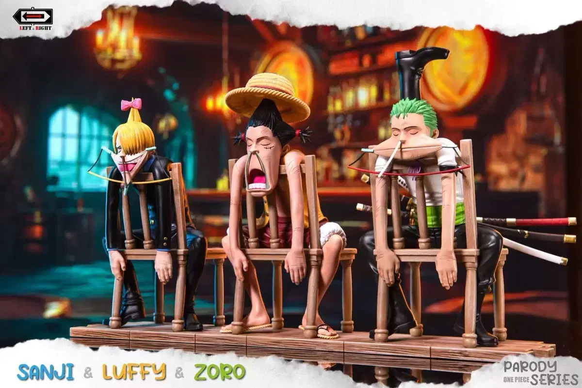 (Pre-Order)L&R Luffy Shangi Jo Resin Statue ONEPIECEResin Statues