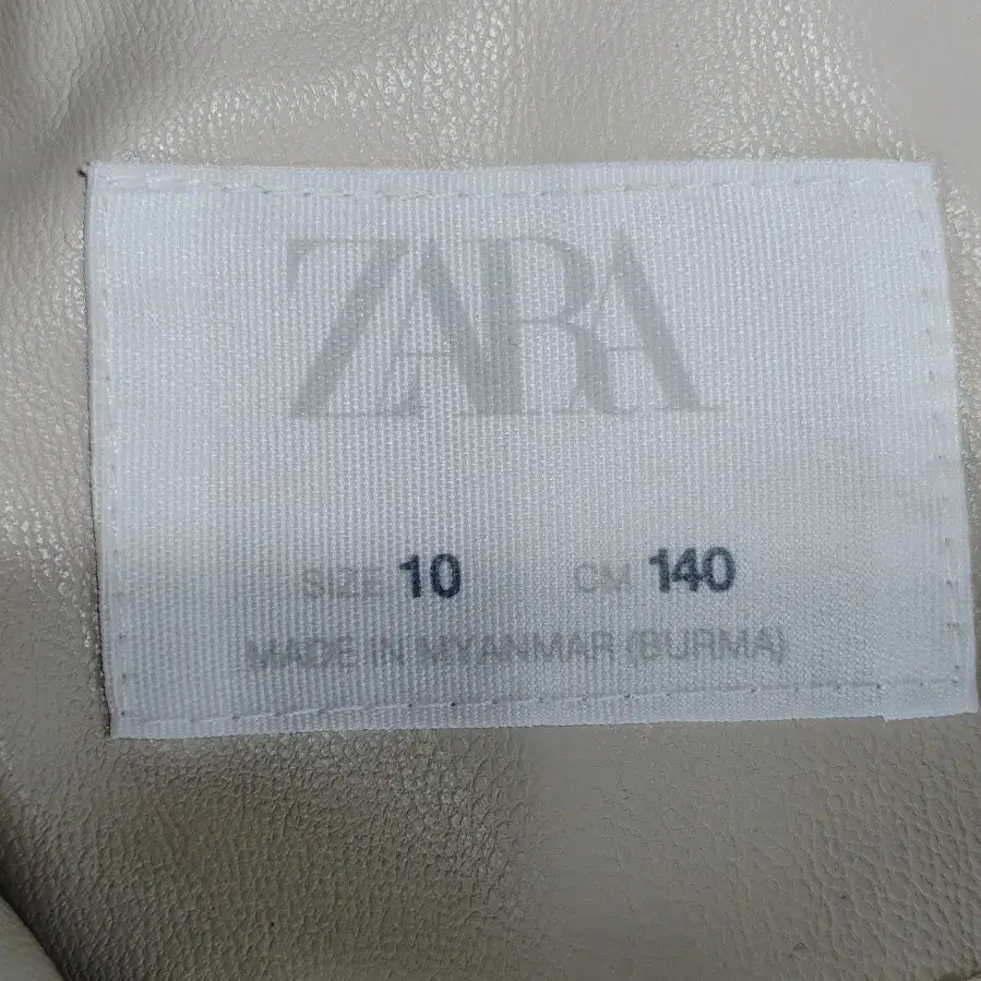 ZARA 자라 합성가죽 라이더자켓